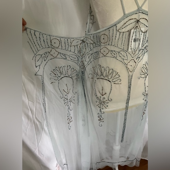 Free People beaded embellished slip dress, M - Picture 12 of 15